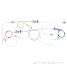 High Durometer Tubing Disposable Blood Pressure Transducer